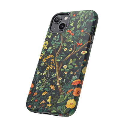 Floral Phone Case - Tough Cases, Colorful Nature Design, Gift for Flower Lovers, Phone Accessory, Unique Cell Phone Cover