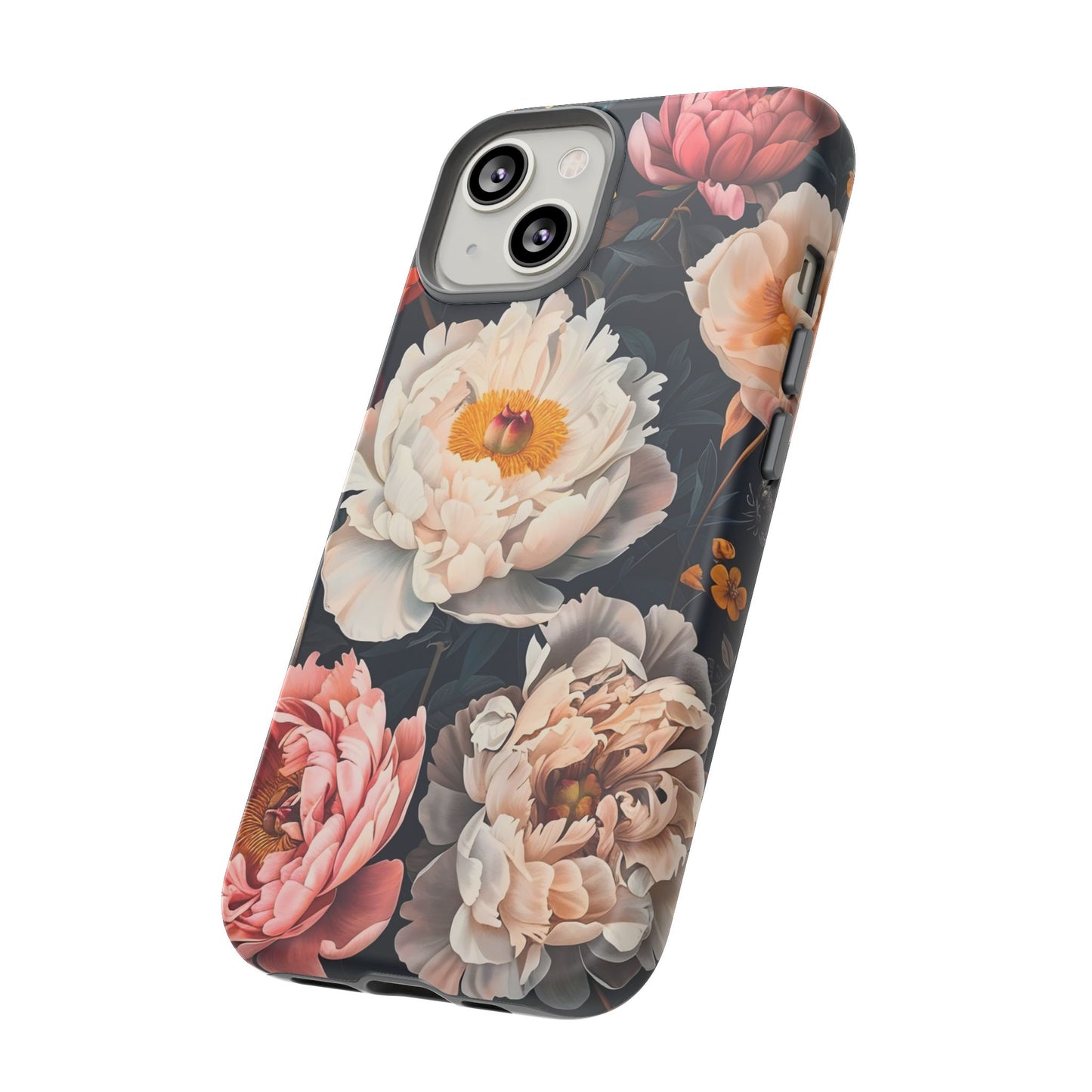 Floral Phone Case, Tough Phone Cover, Flower Design, Unique Gift for Her, Trendy Accessory, Spring Decor