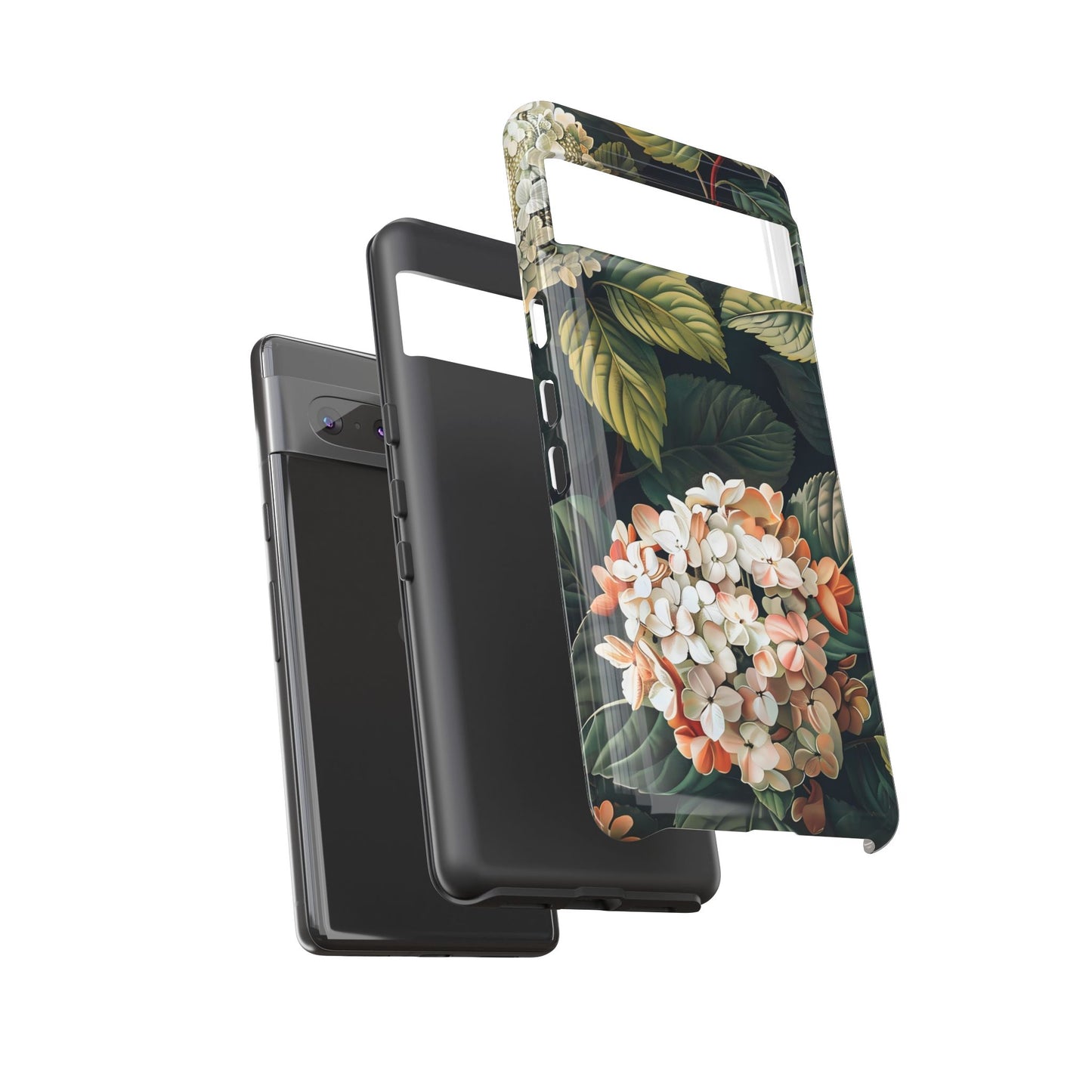Floral Phone Case - Tough Cases, Nature Lover Gift, Floral Design, Botanical Phone Cover, Stylish Cellphone Accessory, Mother's Day Gift