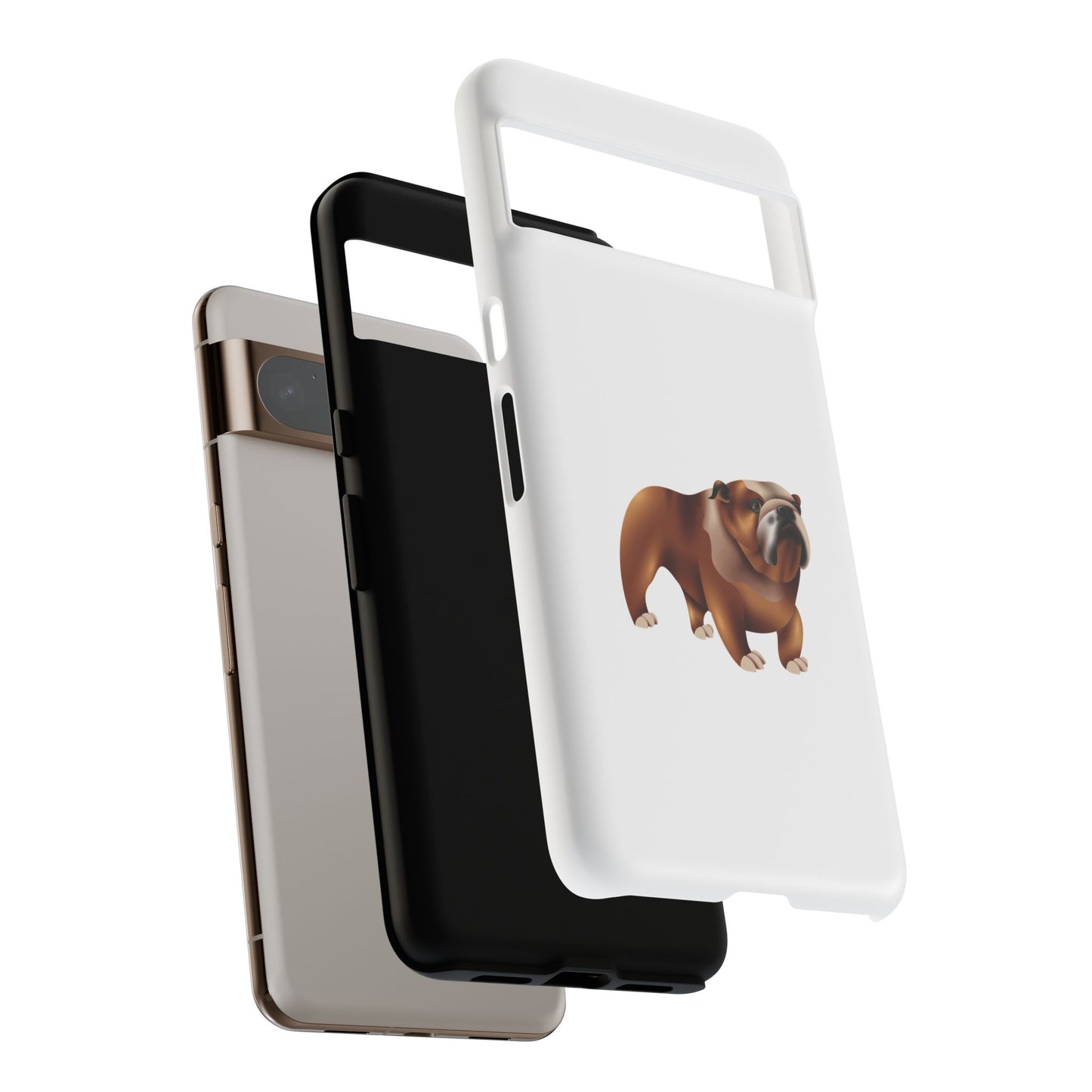 Bulldog Phone Case, Tough Cases for Dog Lovers, Custom Pet Accessories, Cute Bulldog Gifts, Animal Phone Covers
