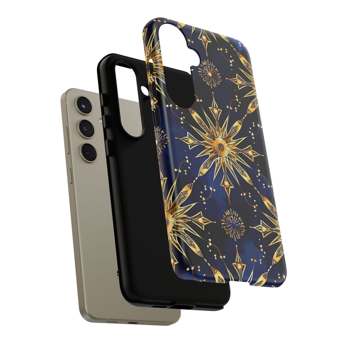 Tough Cases Phone Case with Celestial Design, Stylish Phone Cover, Unique Gift for Space Lovers, Durable Protection, Cosmic Art