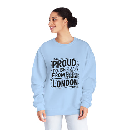 Unisex NuBlend® Crewneck Sweatshirt - Proud to be from London