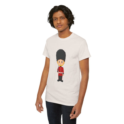 Red Jacket - Bodmin Keep Aesthetic Unisex Heavy Cotton T-Shirt
