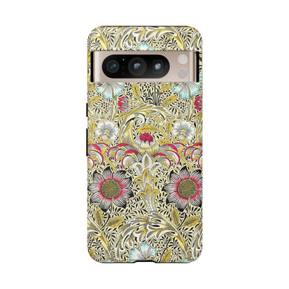Floral Phone Case - Tough Cases, Floral Design, Stylish, Protective, Unique Gift for Her, Phone Accessories