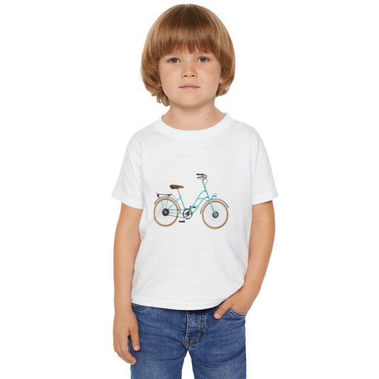 Vintage Bicycle Toddler T-Shirt - Cute Kids Tee for Outdoor Adventures