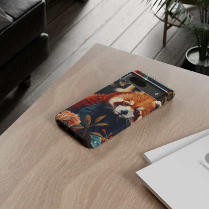 Cute Red Panda Phone Case, Wildlife Lover Gift, Tough Cases for iPhone, Nature-Themed Phone Cover, Animal Art Shell, Cute Tech Accessories