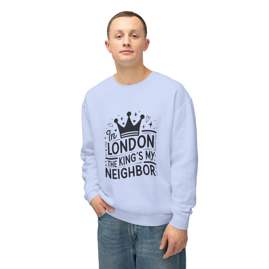 Unisex Lightweight Crewneck Sweatshirt - King's Neighbour in London