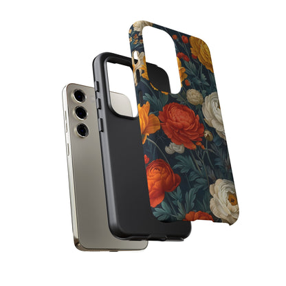 Floral Tough Case for Phones | Durable Floral Phone Cover, Boho Chic, Unique Gift for Her, Phone Protection, Flower Design