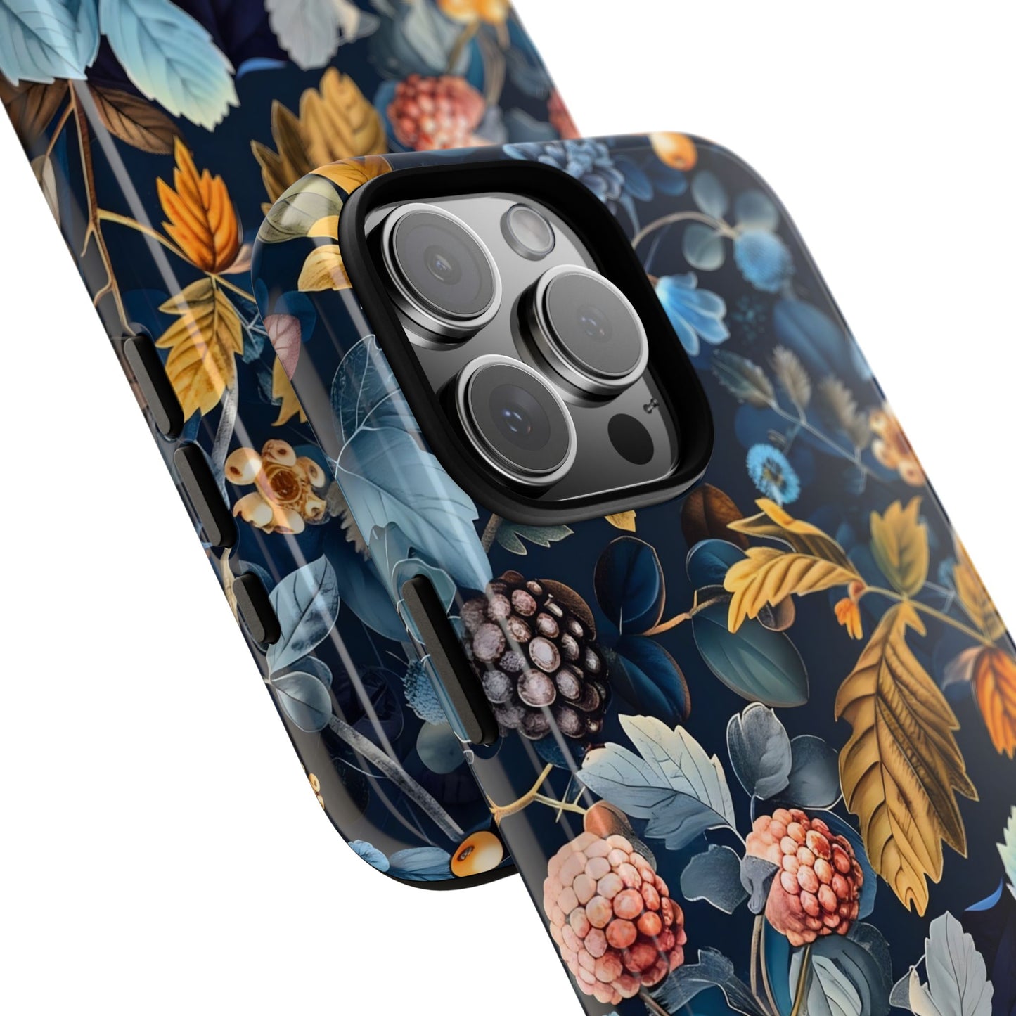 Floral iPhone Case, Tough Phone Cover, Nature-inspired Accessory, Gift for Her, Trendy Protection Case