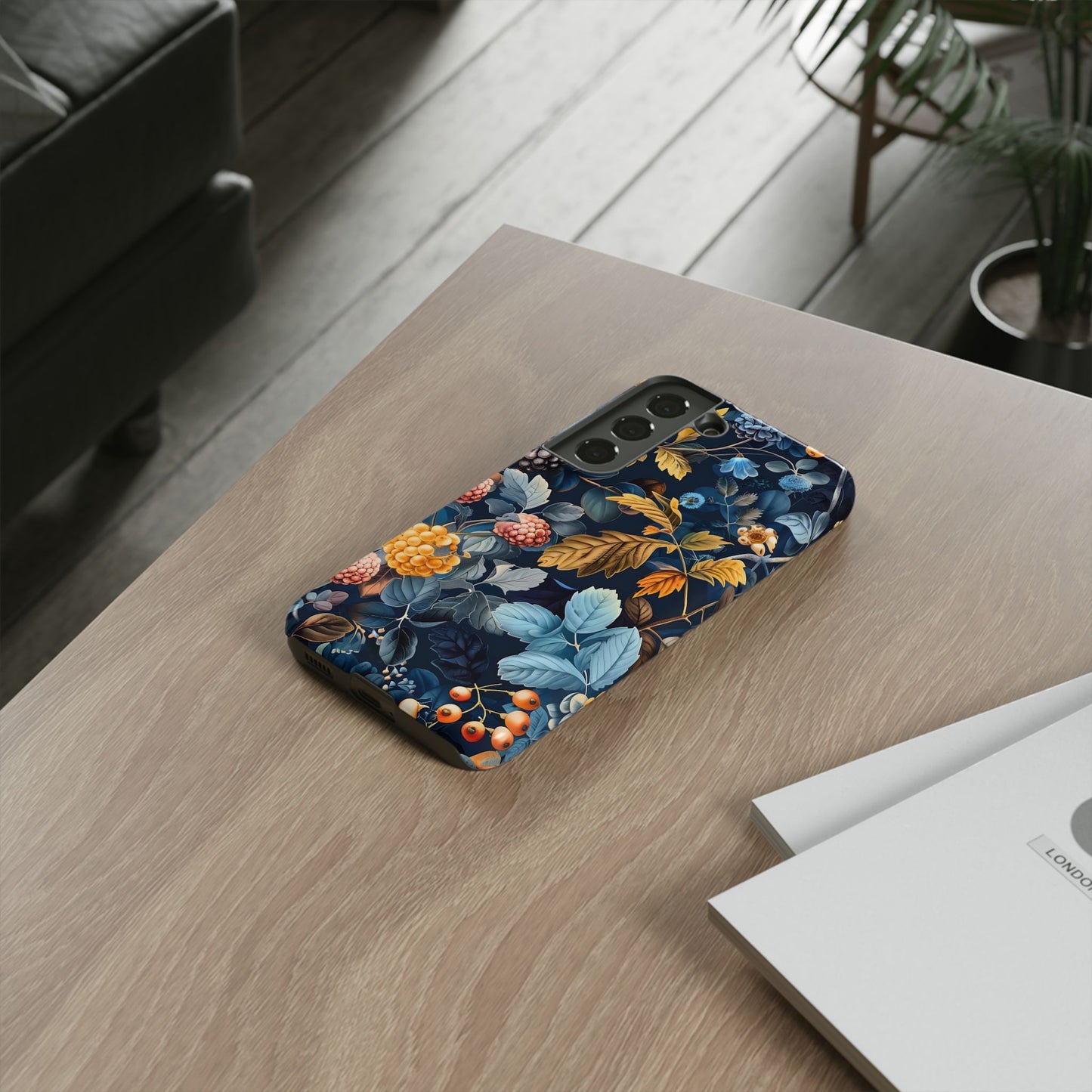 Floral iPhone Case, Tough Phone Cover, Nature-inspired Accessory, Gift for Her, Trendy Protection Case