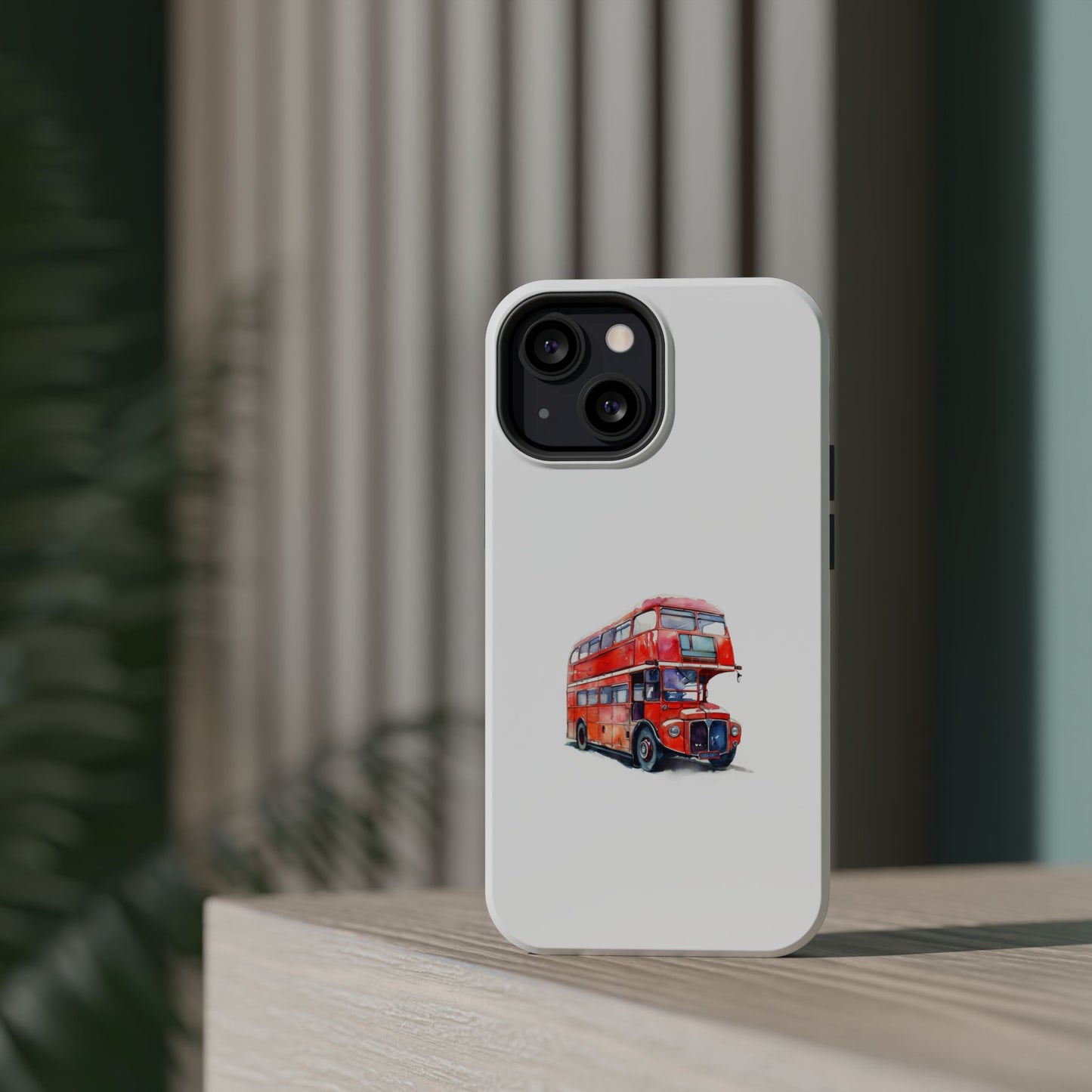 Stylish Magnetic Phone Cases | London Bus Design, Unique Gift for Travelers, Durable Protection, Trendy Accessories, Phone Covers