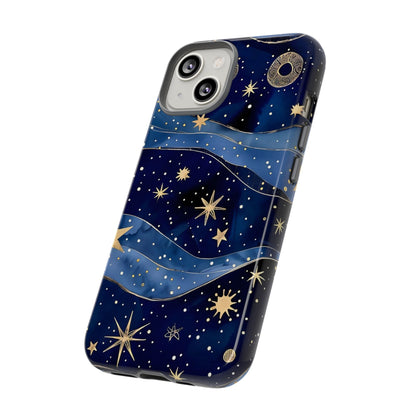 Cosmic Phone Case - Tough Cases, Galaxy Art, Starry Sky, Trendy Accessories, Space Lover Gift, Celestial Design
