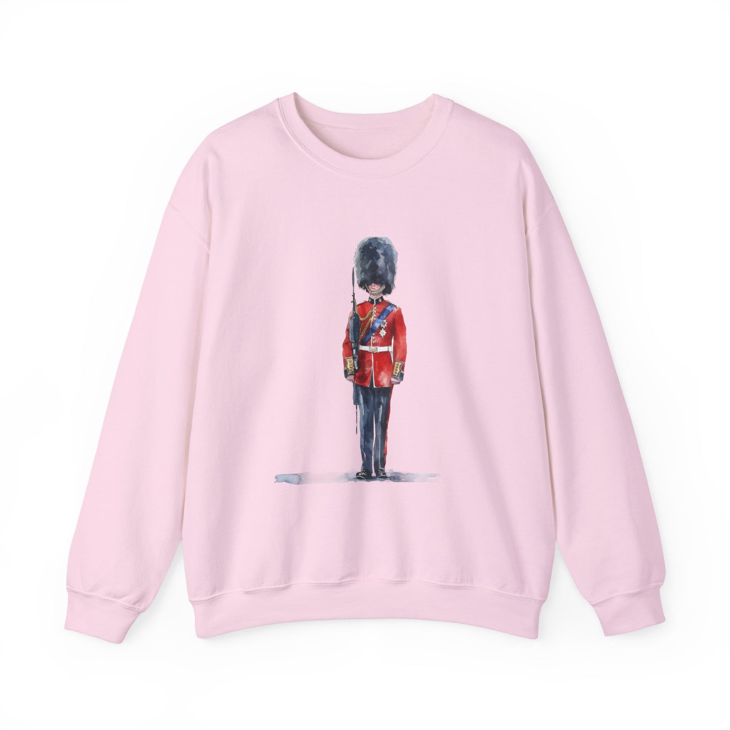 Unisex Heavy Blend™ Crewneck Sweatshirt Elegant - Soldier - Classic Military Elegance and Honorable