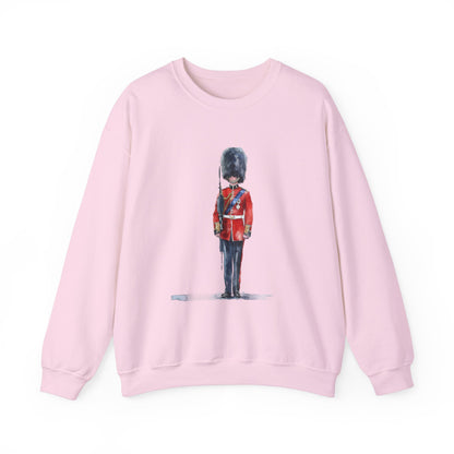 Unisex Heavy Blend™ Crewneck Sweatshirt Elegant - Soldier - Classic Military Elegance and Honorable