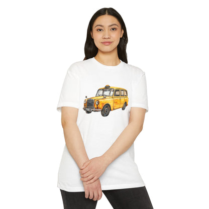 Unisex CVC Jersey T-shirt - British Vintage Car
