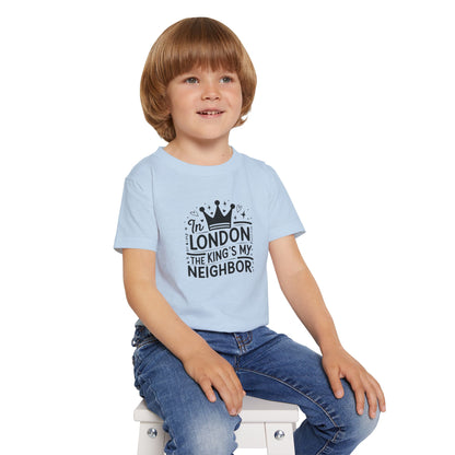 Toddler T-Shirt - In London The king's my neighbor