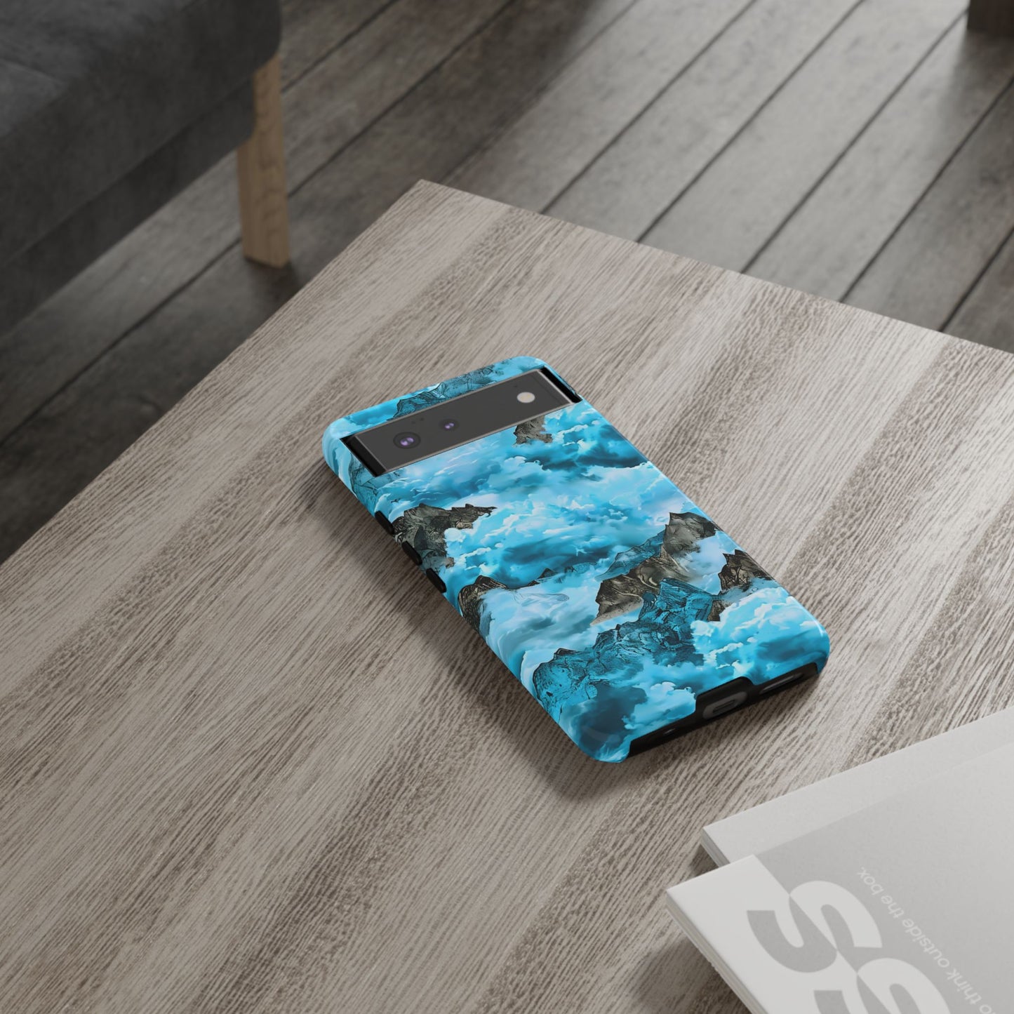 Mountain Wave Phone Case - Adventure Gear, Outdoor Gifts, Stylish Cases, Trendy Accessories, Nature Lovers