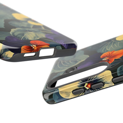 Tough Cases Floral iPhone Case, Tough Phone Cover, Stylish Floral Design, Gift for Her, Summer Vibe, Durable Protective Case