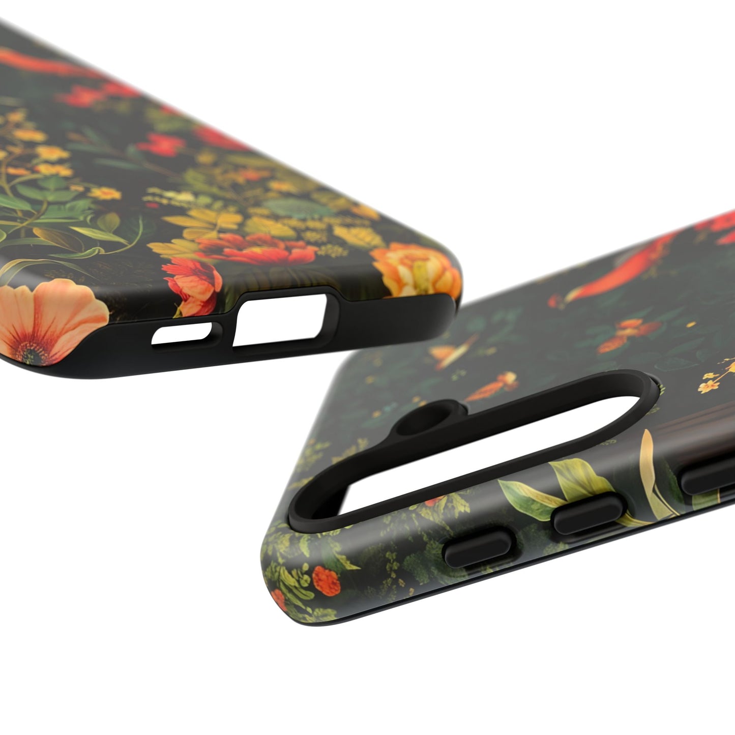 Floral Tough Phone Case, Nature-Inspired Design, Ideal for Garden Lovers, Gift for Birthdays, Christmas, Eco-Friendly Accessory