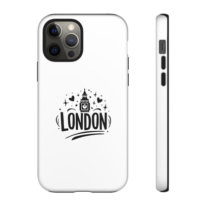 Stylish Phone Case for London Lovers, London Gift, Travel Accessory, Unique Smartphone Case, Cityscape Phone Cover