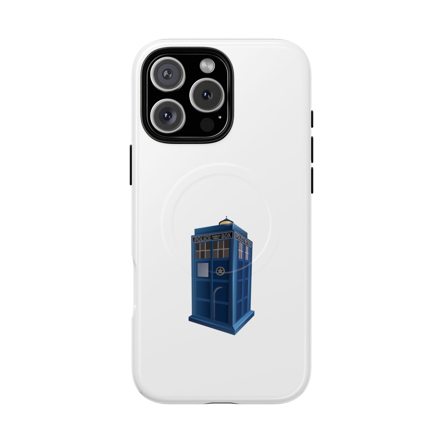 Doctor Who Tough Magnetic Case, Phone Cover, Gift for Whovians, TARDIS Lover Accessory, Sci-Fi Phone Case, Geeky Gadget