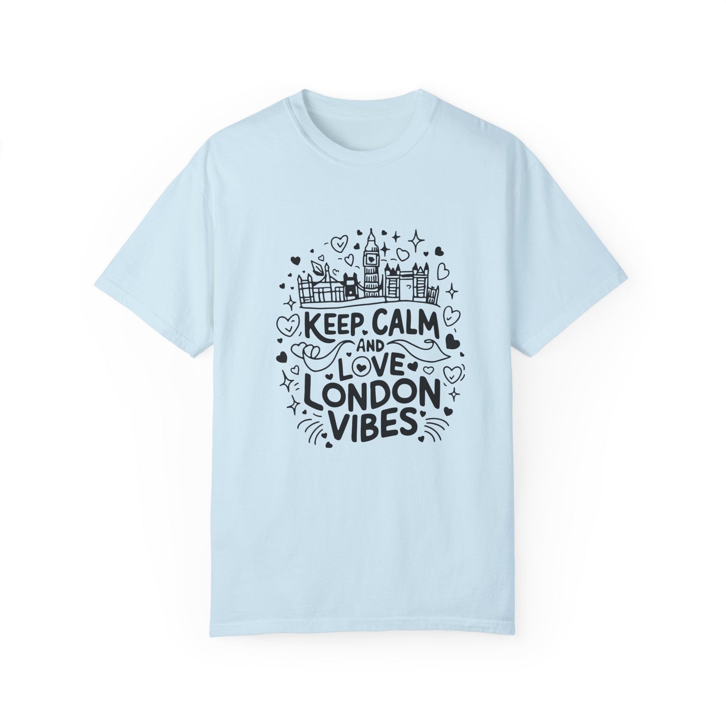London Vibes Unisex Garment-Dyed T-shirt