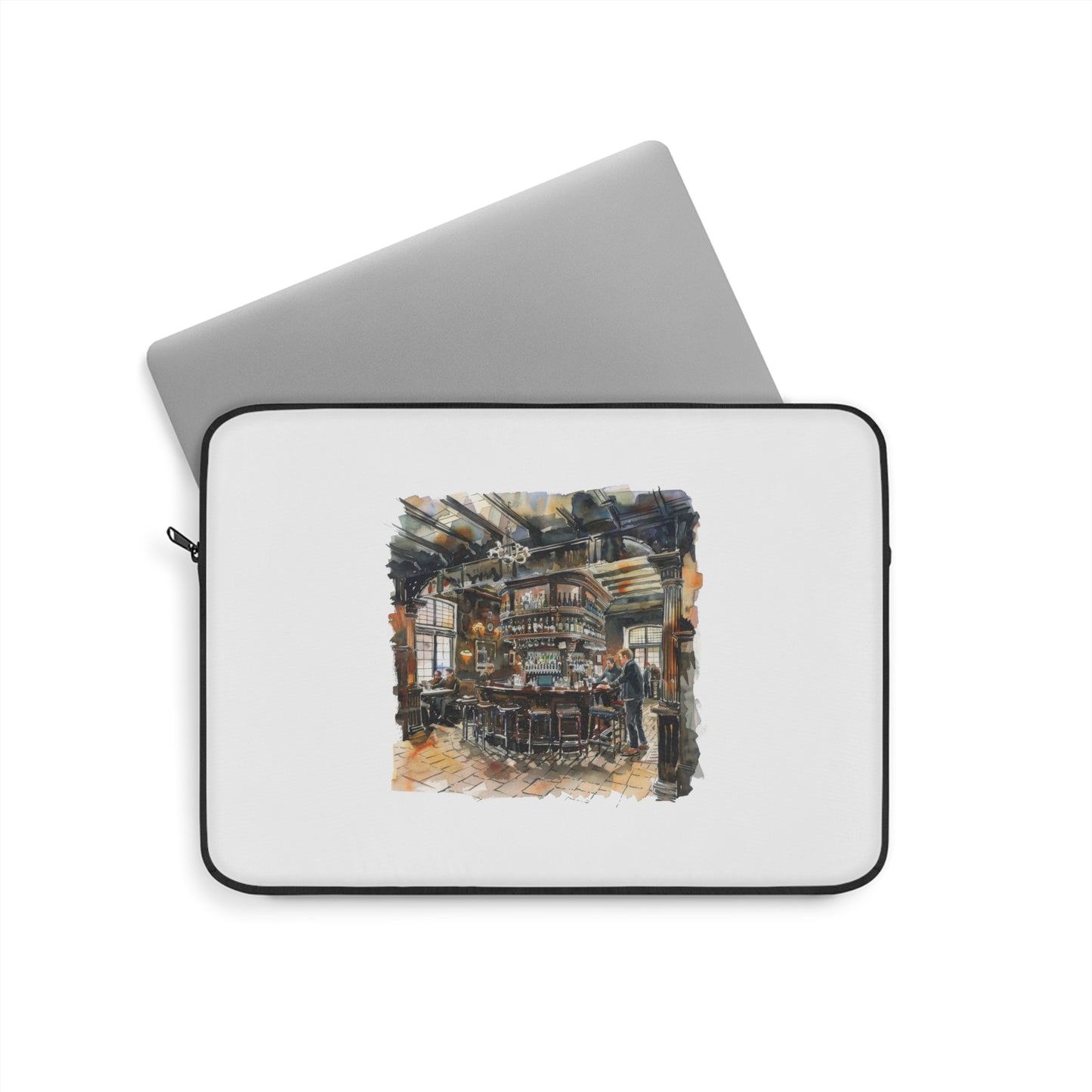 Union Jack Pub Laptop Sleeve