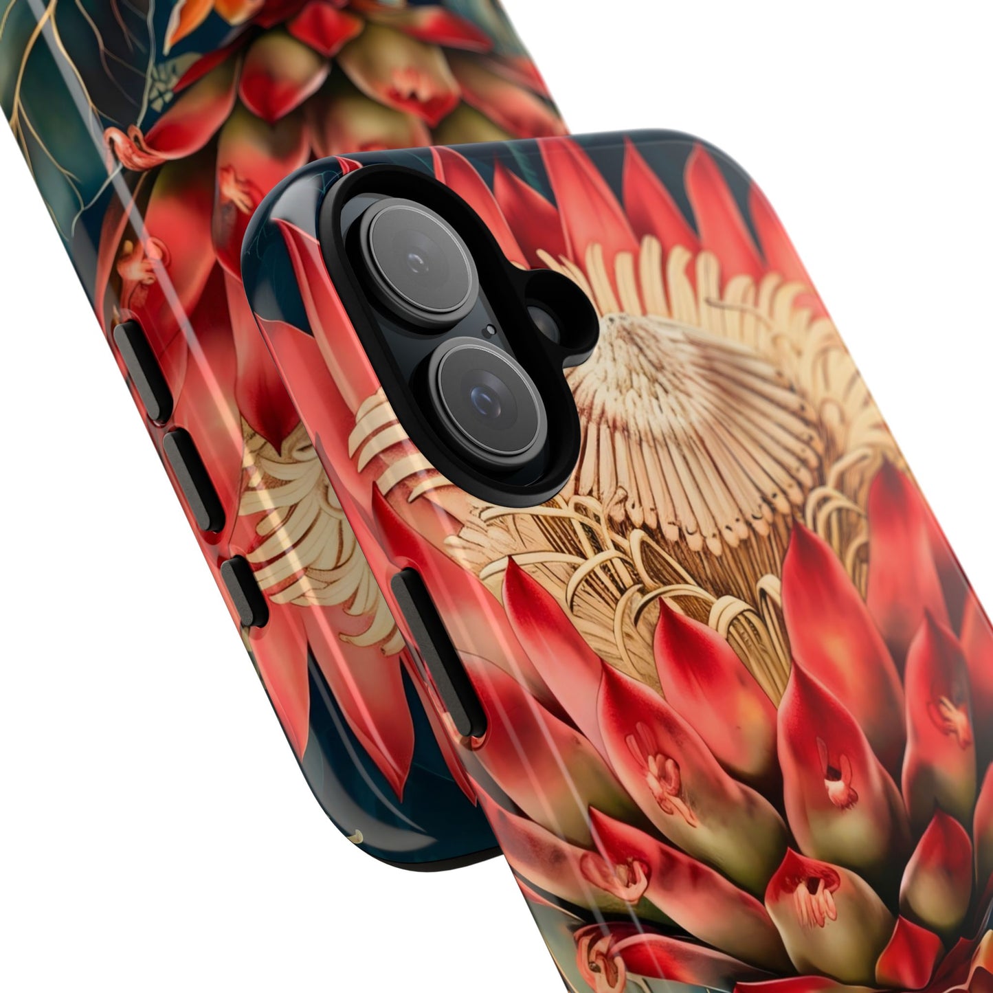 Tough Cases: Vibrant Floral Phone Case, Tough Phone Covers, Floral Art Cases, Nature Design Accessories, Gift for Nature Lovers