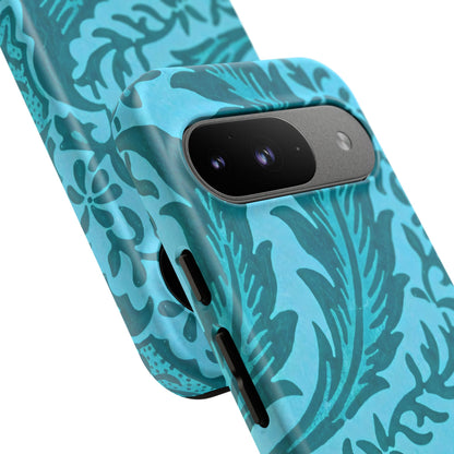 Protective Phone Case with Elegant Teal Design, Tough Cases, Floral Phone Cover, Stylish Smartphone Protection, Gifts for Her, Trendy [...]