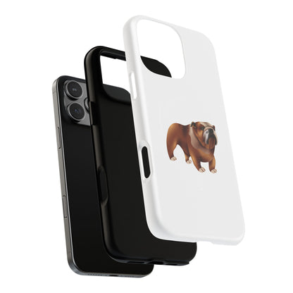 Custom Bulldog Tough Magnetic Case for iPhone, Pet Lover Gift, Durable Phone Protection, Unique Bulldog Design, Dog Owner Accessories
