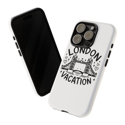 London Vacation Phone Case, Travel Accessories, Unique Gift, London Lover, Custom Phone Cover, Vacation Souvenir