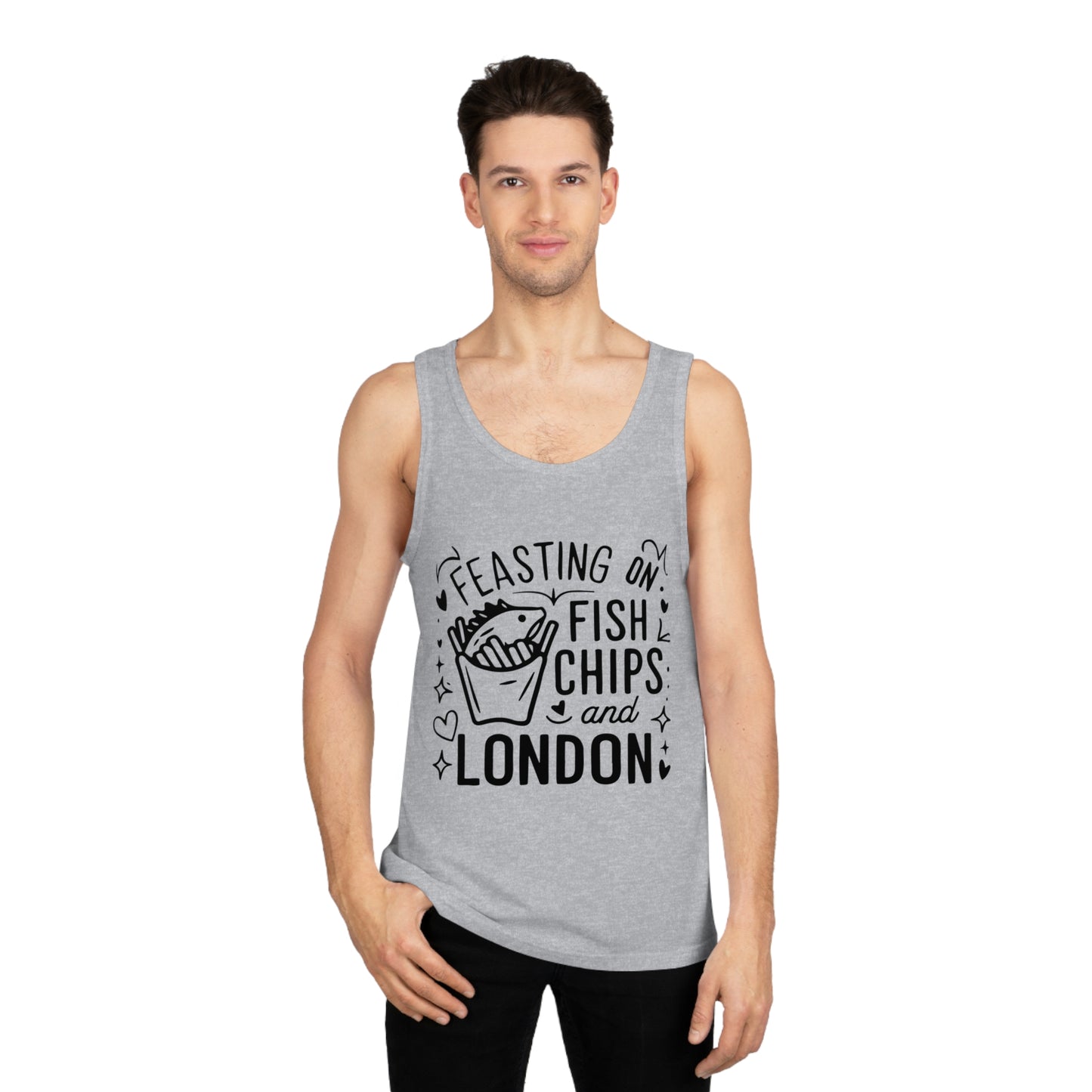 Unisex Softstyle™ Tank Top -  London's Fish Chips