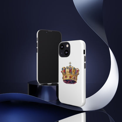 Royal Crown Phone Case | Tough Phone Cases, Stylish Accessories, Gift for Her, Birthday Present, Royalty Vibe