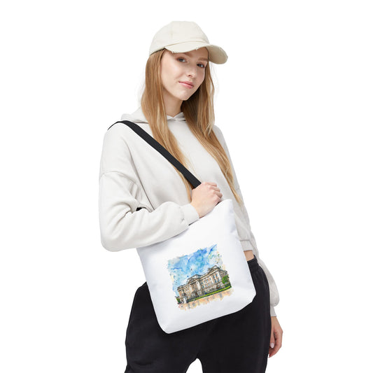 Artistic Cityscape Tote Bag | Beach Bag, Shopping Tote, Eco-Friendly Bag, Travel Accessory, Gift for Art Lovers
