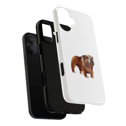 Bulldog Phone Case, Tough Cases for Dog Lovers, Custom Pet Accessories, Cute Bulldog Gifts, Animal Phone Covers