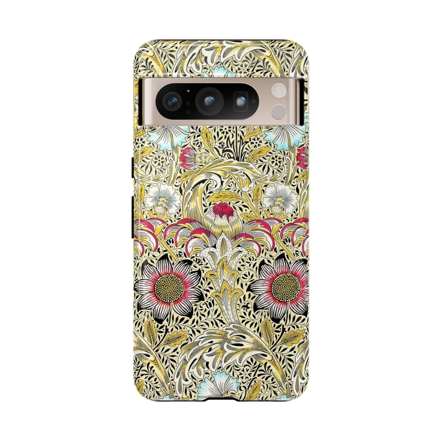 Floral Phone Case - Tough Cases, Floral Design, Stylish, Protective, Unique Gift for Her, Phone Accessories