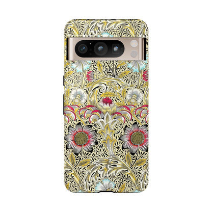 Floral Phone Case - Tough Cases, Floral Design, Stylish, Protective, Unique Gift for Her, Phone Accessories