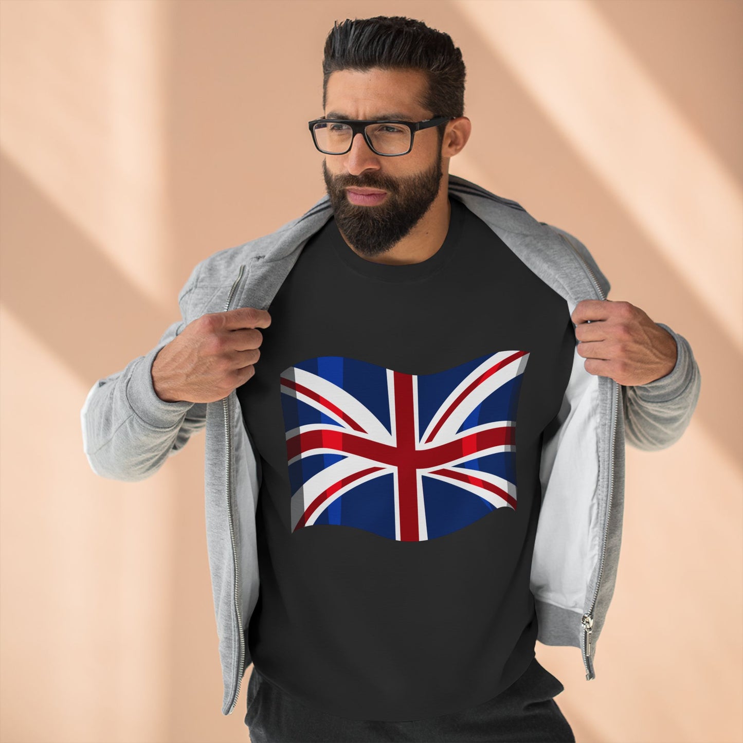 Unisex Crewneck Sweatshirt - Classic UK Flag