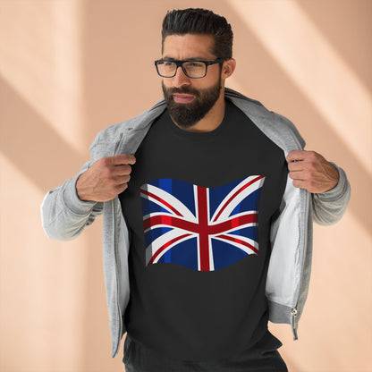 Unisex Crewneck Sweatshirt - Classic UK Flag
