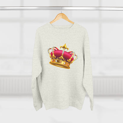 Unisex Crewneck Sweatshirt - British Royal Crown
