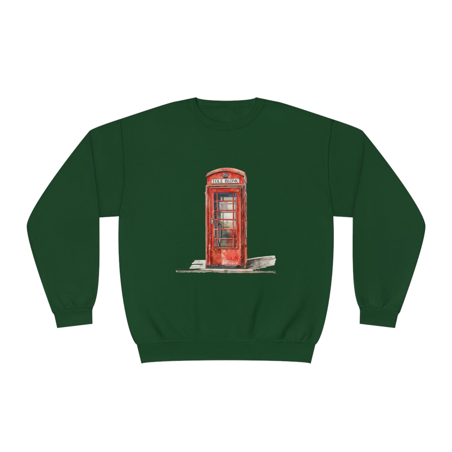 Unisex NuBlend® Crewneck Sweatshirt - Iconic British Public Telephone