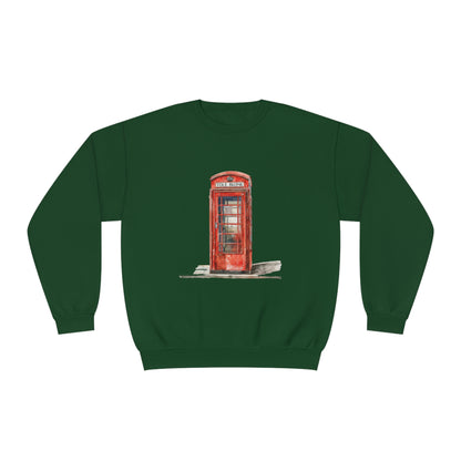 Unisex NuBlend® Crewneck Sweatshirt - Iconic British Public Telephone