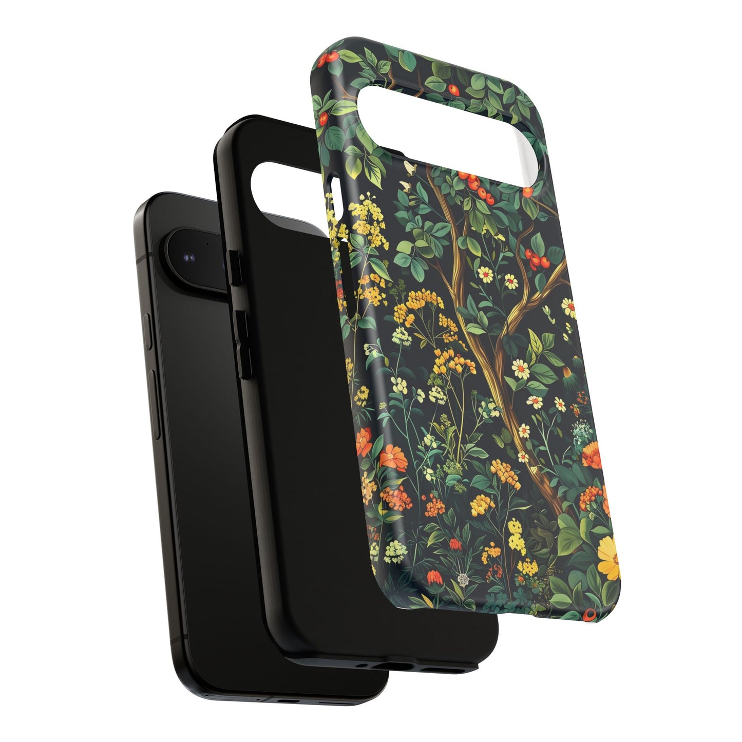 Floral Phone Case - Tough Cases, Colorful Nature Design, Gift for Flower Lovers, Phone Accessory, Unique Cell Phone Cover