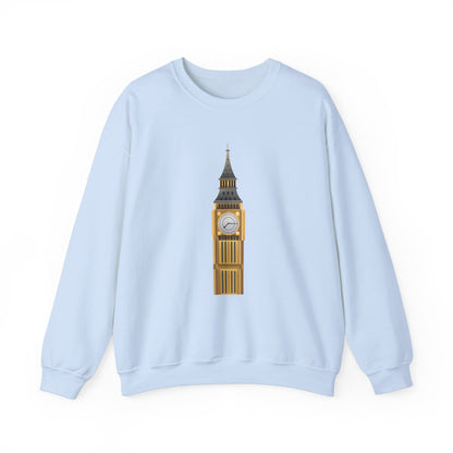 Unisex Heavy Blend™ Crewneck Sweatshirt Classy - Iconic Big Ben Clock Tower