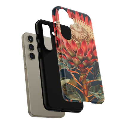 Tough Cases: Vibrant Floral Phone Case, Tough Phone Covers, Floral Art Cases, Nature Design Accessories, Gift for Nature Lovers