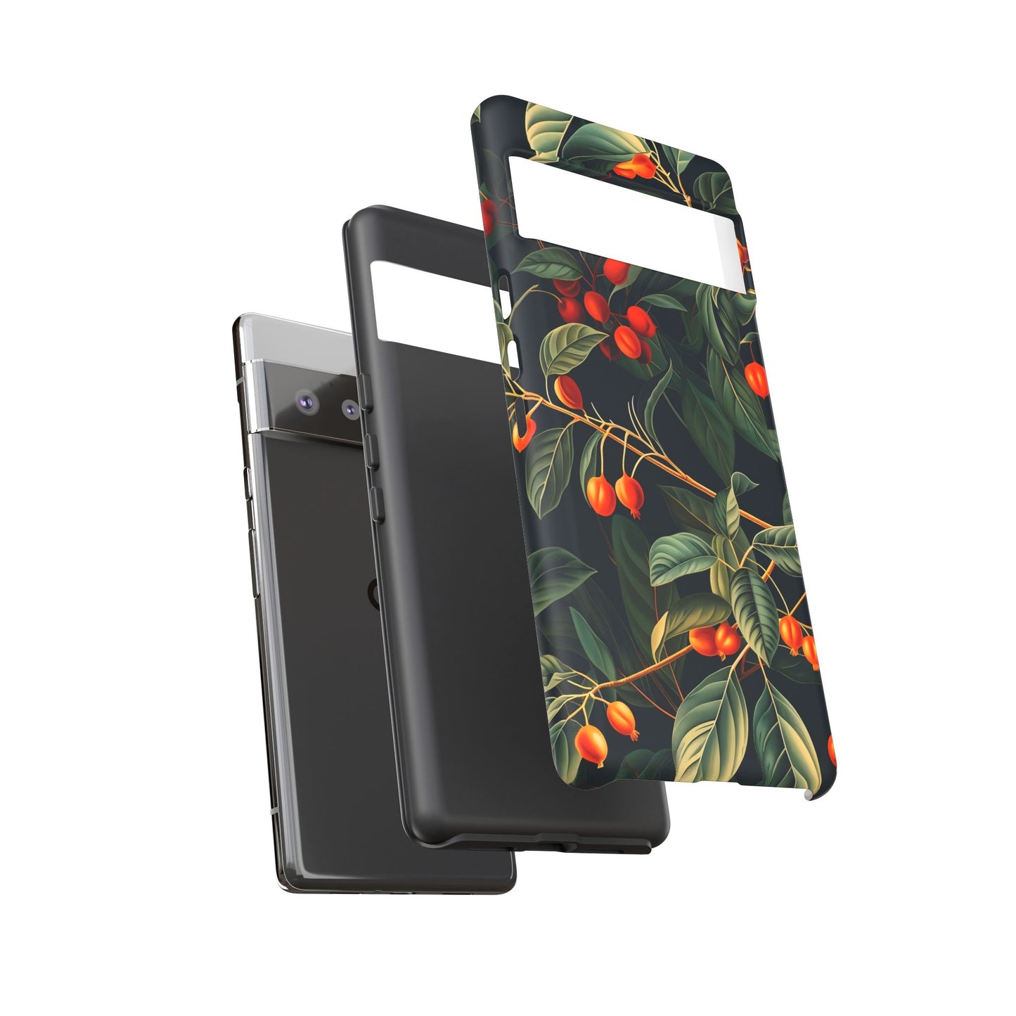 Tough Cases, Floral Phone Case, Nature-Inspired Tech, Unique Gift, Phone Accessory, Botanical Design, Fall Vibes