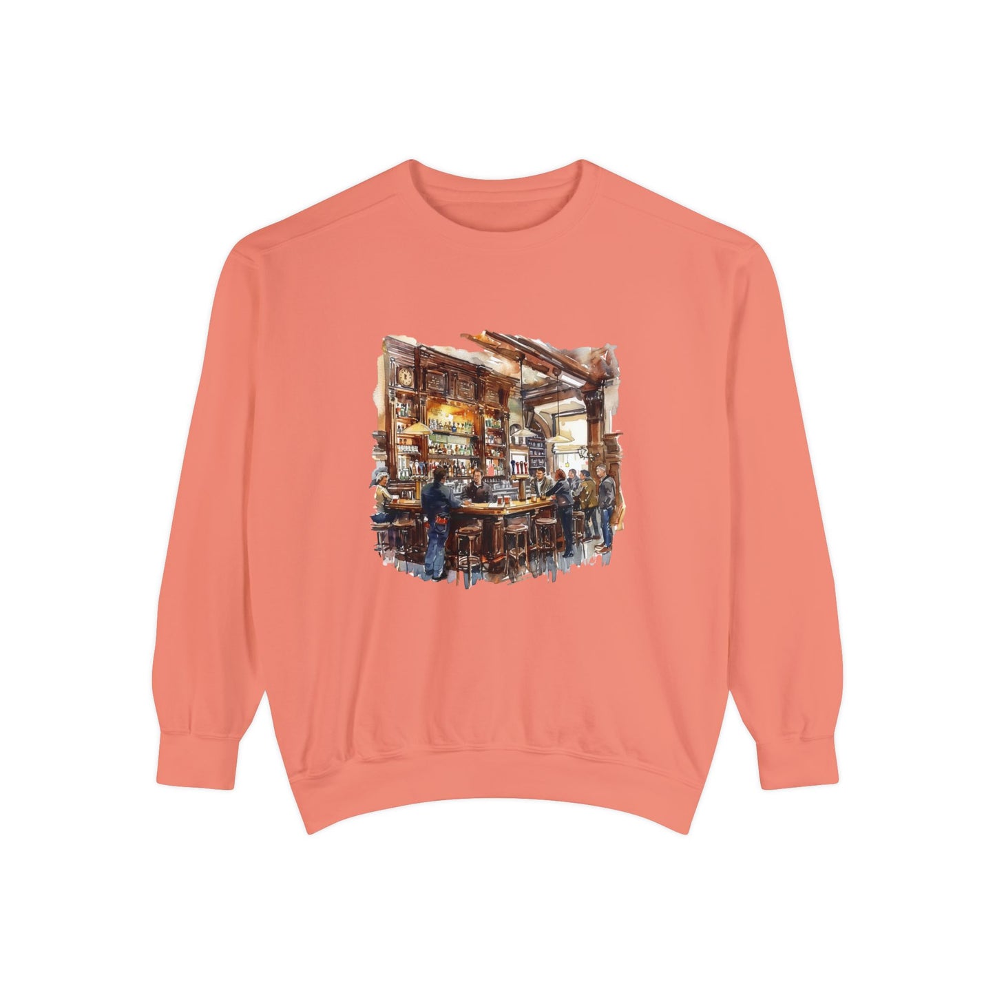 Unisex Garment-Dyed Sweatshirt Classy - London's Pub