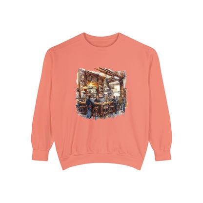 Unisex Garment-Dyed Sweatshirt Classy - London's Pub