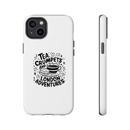 London Adventures Phone Case - Tea & Crumpets Design