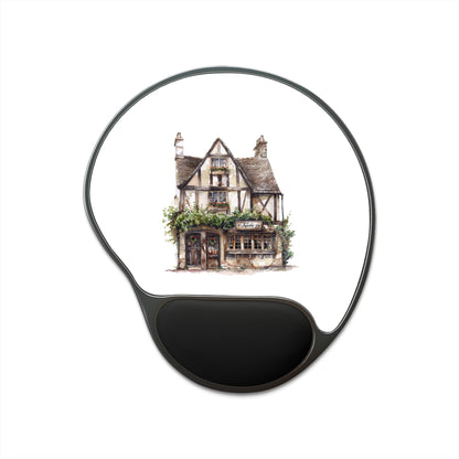 Charming Cottage Mouse Pad With Wrist Rest